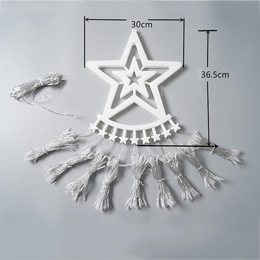 3.5M IP65 LED 8 Kinds Style Star Waterfall Christmas Tree Lights Remote Control