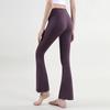 Women's yoga pants, summer hip-lifting, slightly flared, wide-leg sports flared pants, high-waisted slimming yoga fitness leggings