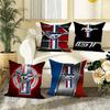 1 Stück Auto Mode F-Ford M-MustangS Logo Kissen Schlafzimmer Sofa Freizeit Komfort Kissen Auto Wohnzimmer Heimdekoration