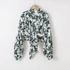 Chiffon Women's Summer Long Sleeved Top Thin Cardigan Paired with Women's Short Sun Protection Jacket Shawl