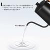 MERMOO YILAN Coffee Drip Pot for 2-3 People, 600ml, with Lid, Popular Stainless Steel Narrow Spout, Coffee Kettle (Silver)