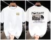 2026 Americanstyle Trendy Shortsleeved Tshirt Unisex Highend And Luxurious Roundneck Casual Oversized T Shirt Harajuku