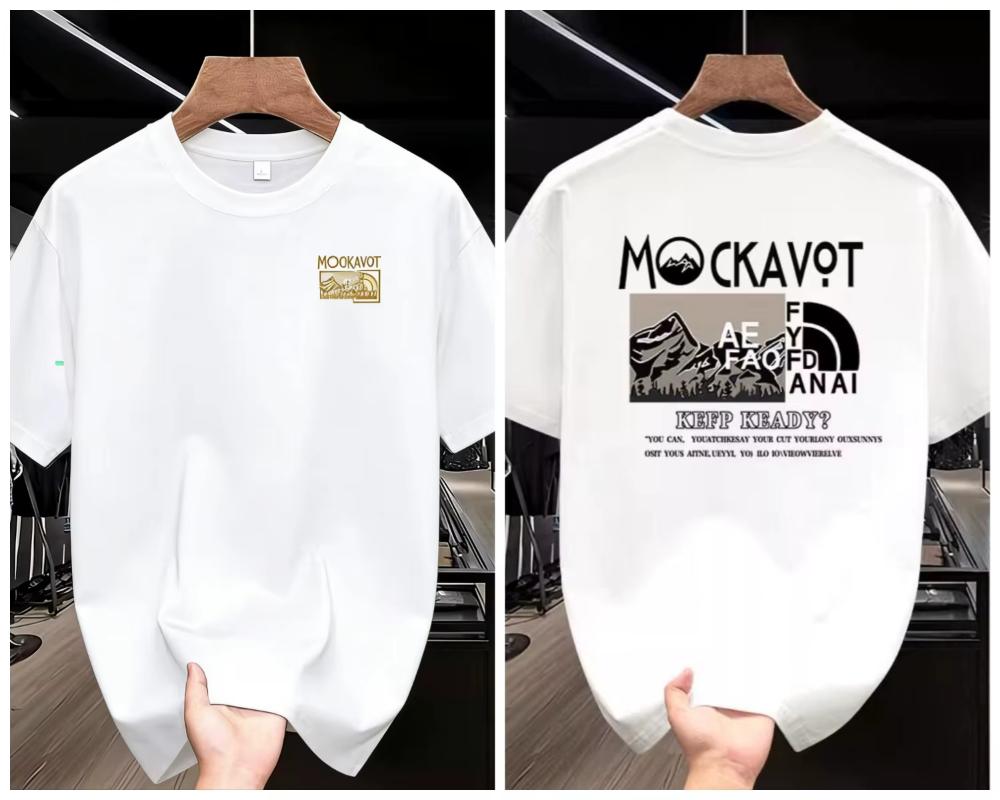 2026 Americanstyle Trendy Shortsleeved Tshirt Unisex Highend And Luxurious Roundneck Casual Oversized T Shirt Harajuku