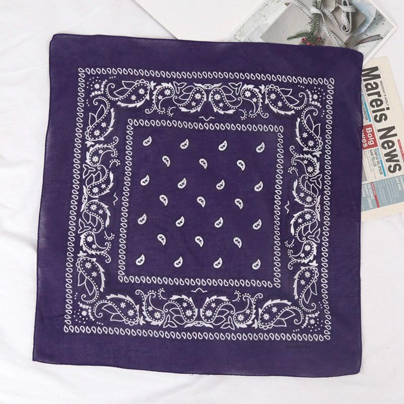 Headbands Fashion Bohemian Cotton Print Bandana Hair Bands Hip Hop Man Women Outdoor Unisex Wrist Wraps Face Mask Handkerchief