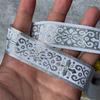 7 METER 25MM~40MM Gold Silver Vintage Ethnic Embroidery Lace Ribbon Boho  Trim DIY Clothes Bag Accessories Embroidered Fabric