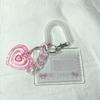 Love Transparent Photocard Holder Ins Photo Sleeves Card Holder Idol Kpop Photo Protector Bus Card Student Stationery Supplies