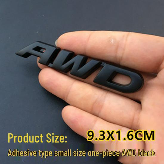 Dongfeng AWD Car Logo CRV Geshitu V6 Sticker Set: Body, Tail, and High-Configuration Displacement Badges