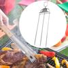 Grilling Skewers Roasting Sticks Metal Grill for Dogs Sausages 3 Prong