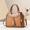 Chic Beautiful Texture Daily Handbag, Multi-purpose Top Handle Shoulder Crossbody Matching Bag For Girls Ladies