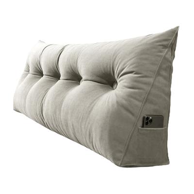 Triangle Cushion Bed Head Large Backrest Lumbar Cushion Tatami Soft Package