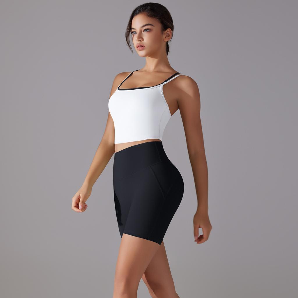 No Trace Back Underwear, High Waist, Hip Lifting, Skin Friendly, No Awkward Lines, Sports Shorts, Running, Fitness, Yoga Set