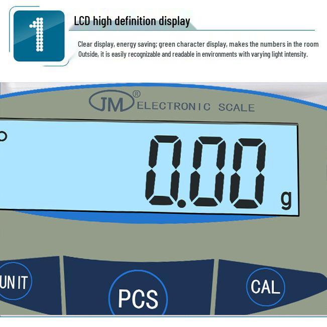 Ji Ming JM Precision Jewelry Scale - Desktop Electronic Balance 0.01g To 0.1g