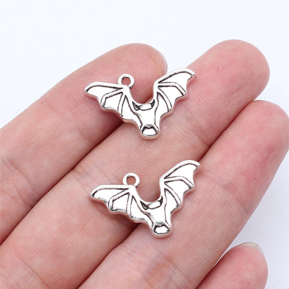 Charms Spider Halloween Bat Pendants Kids' Jewelry Materials QC119