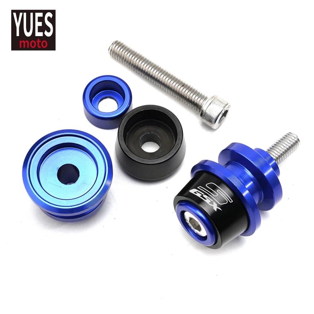 Příslušenství pro motocykly CNC vysoce kvalitní 8MM cívky s kyvným ramenem Stojací šrouby pro Suzuki GSXS750 GSXS1000 F-ABS GSXS 750 1000