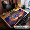 Tree of Life Theme Custom Mouse Pad Personalized With Name Text Customized Desk Mat For Office Home Decor
