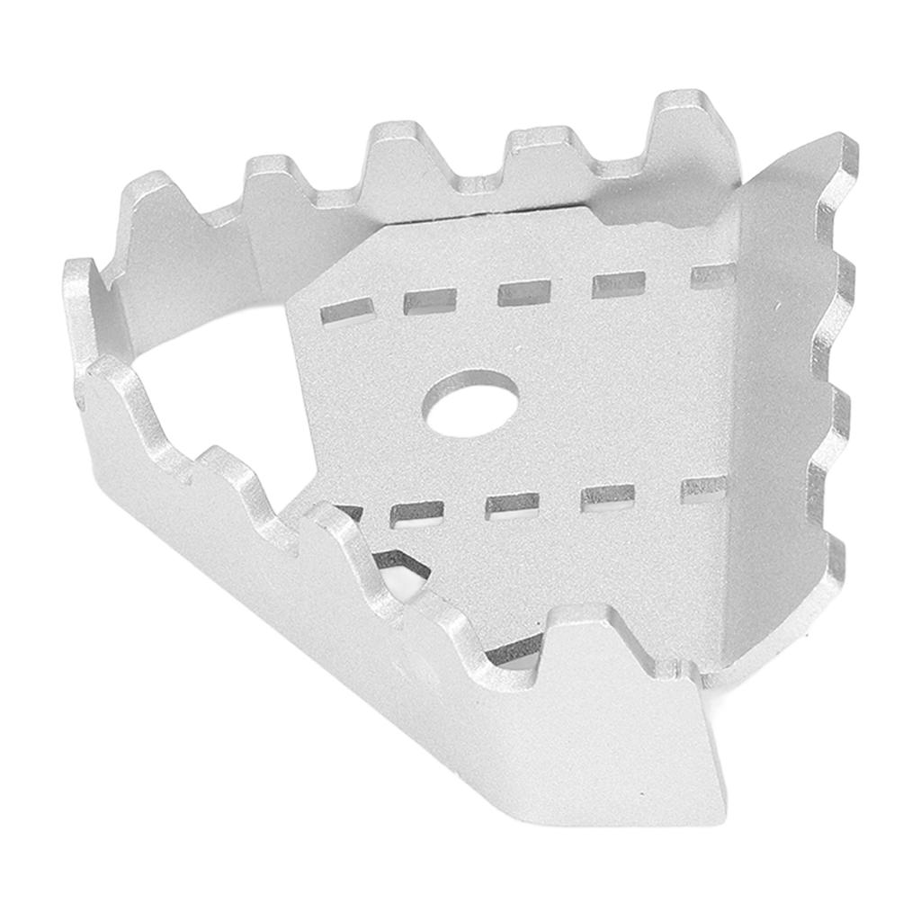 Motorcycle Brake Pedal Extender CNC Aluminium Alloy Anti Slip Replacement for Tenere700 XT Z700 2019‑2021Grey