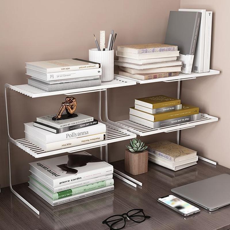 Mehrschichtiger Metall Küchentisch Schichtregal Arbeitsplatte Lagerung Topfgestell Gewürzorganizer Badezimmerregal Platzsparend für Zuhause Neu