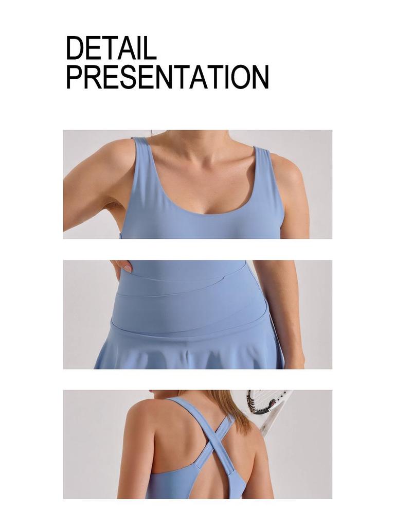 Sportovní overal s nahým pocitem proti odhalení: Běh, Jóga, Tenisové spodní šaty