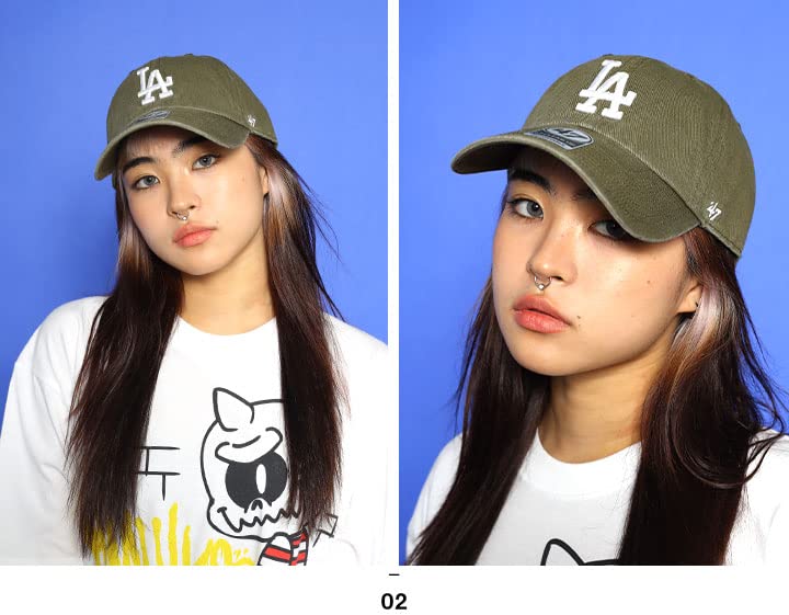 Forty Seven 47 Los Angeles Dodgers Clean Up Timber Blue Cap