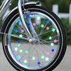 38Pcs Glow-in-the-Dark Spoke Beads & Valve Caps Set, Luminous Star Wheel Decorations for Night Riding