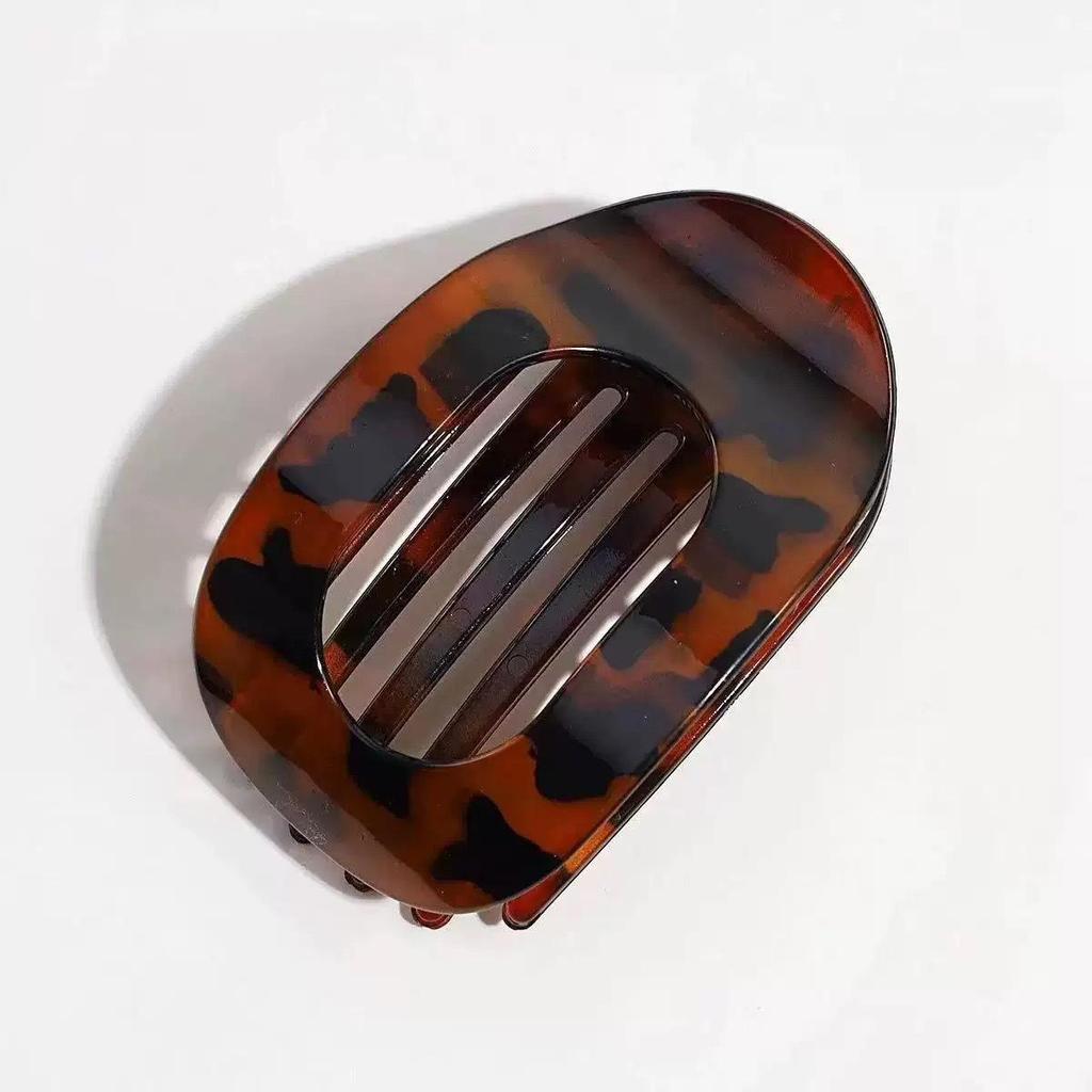 Mattierter ovaler matter Entenschnabel-Haarclip