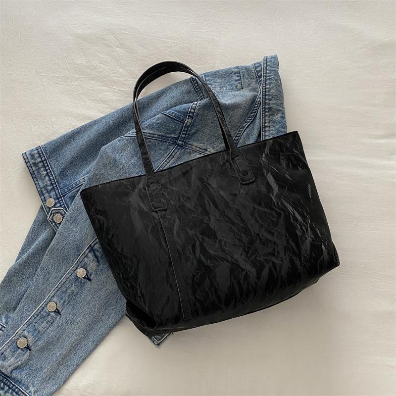 Large-Capacity Handbag Bag Women'S Fashion Foreign Shoulder Bag Trendy And Beautiful Leisure Commuter Tote Bag