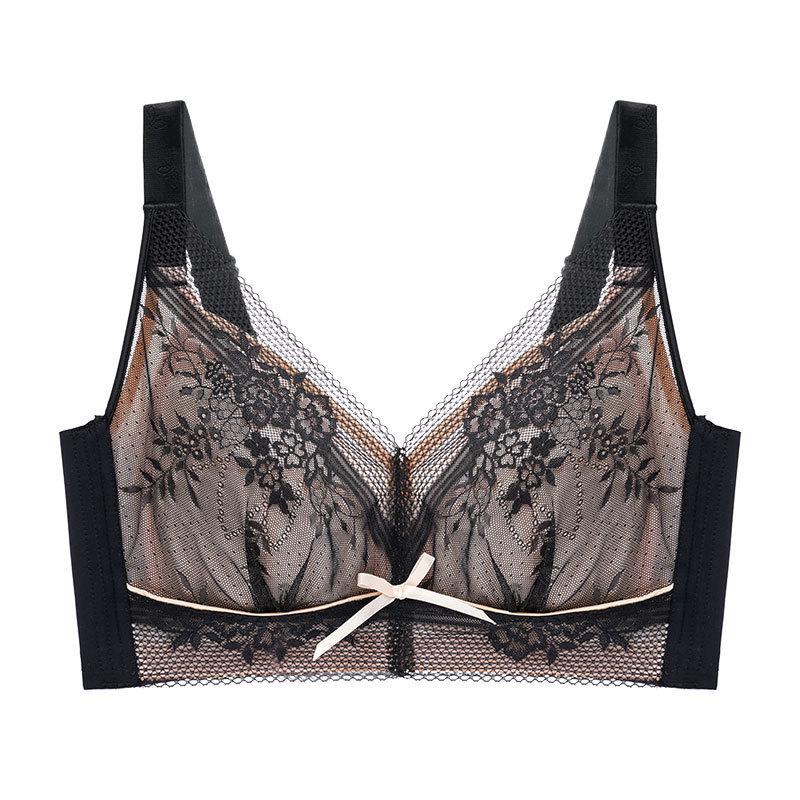 

Бесшовный бюстгальтер пуш-ап без косточек большого размера для поддержки полной груди 46/105E