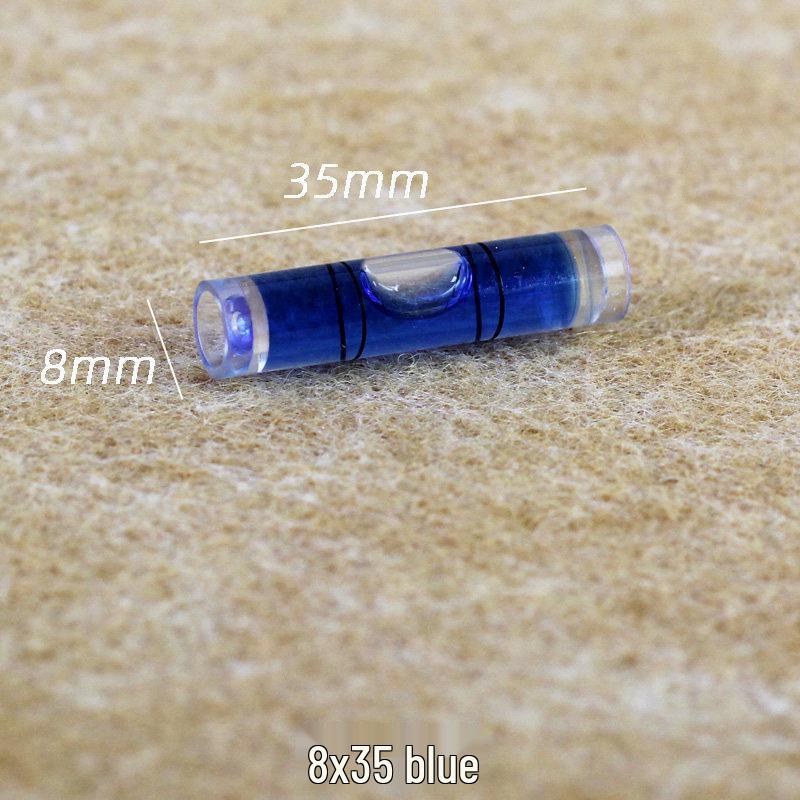 Mini Blue Horizontal Spirit Level Ruler