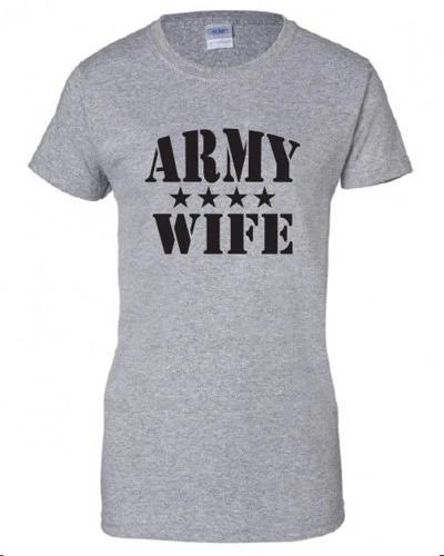 

Army Wife T Shirt Tee US Military Soldier USA unisex tee M