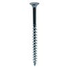 DAIDOHANT Stainless Steel Coarse Thread Screws Diameter X 100mm 45860 (Trumpet Head/Partial Thread) [SUS410] (Nominal D) 5.1 (Length L1) (150 Pieces)