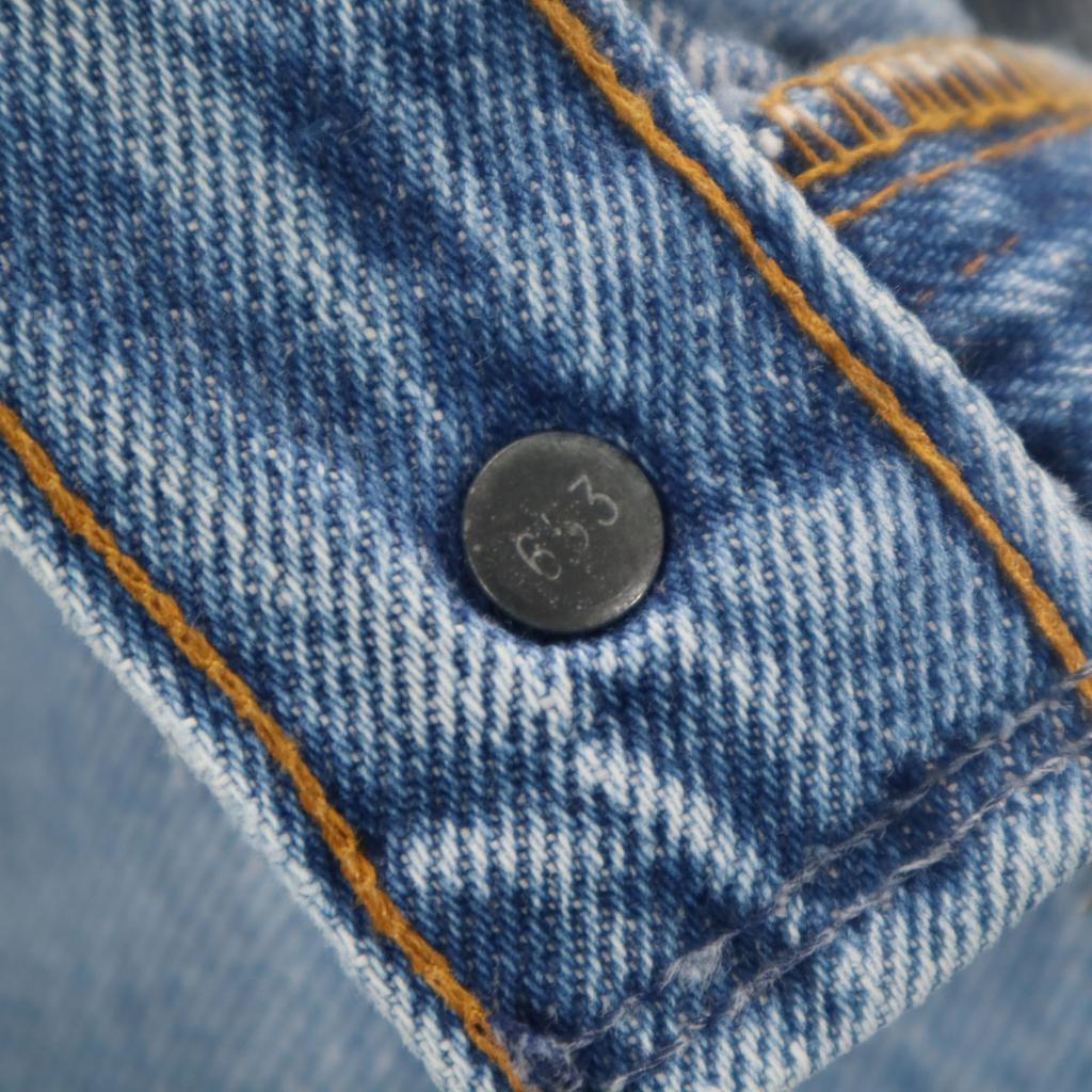 Levi's 80s Vintage Straight Denim Pants Jeans Button Fly Men's Used