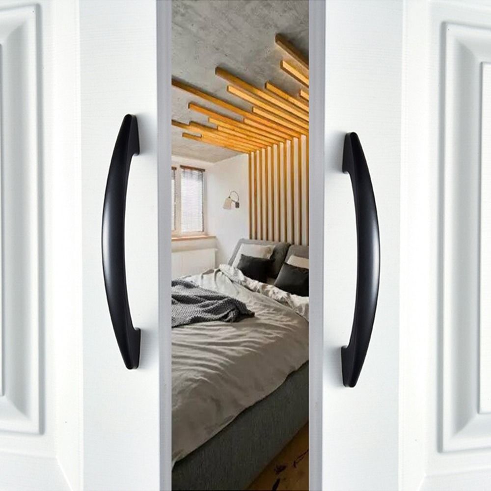 Multifunctional Bright Chrome Handles Furniture Drawer Pull Handles Furniture Handle  Wardrobe