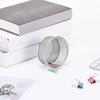 Metal Paperclip Storage Box Round Pin And Thumbtack Storage Box For Office Use