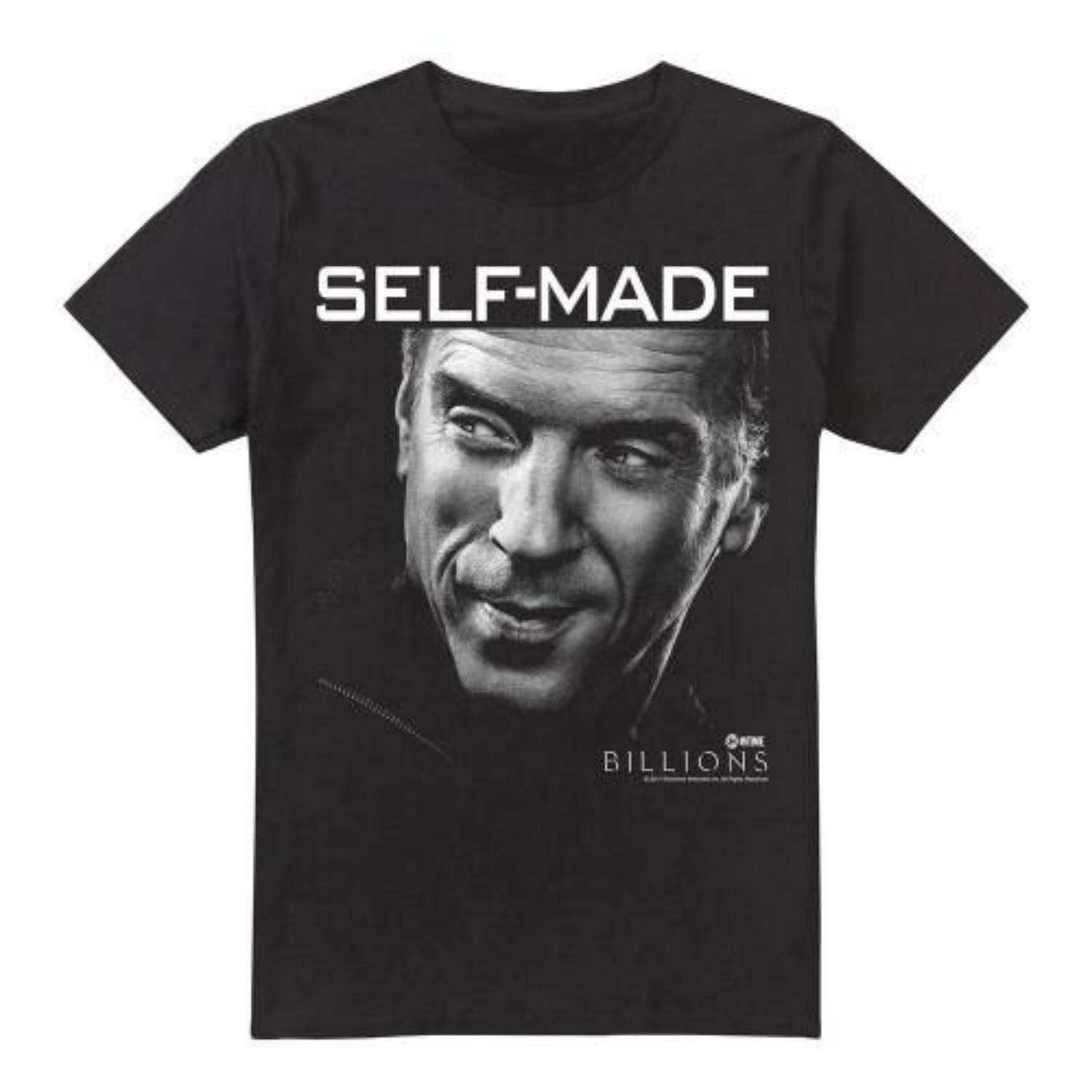 

Мужская футболка Billions Self Made S чёрный