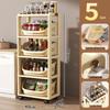 Miling Mobile Kitchen Storage Cart