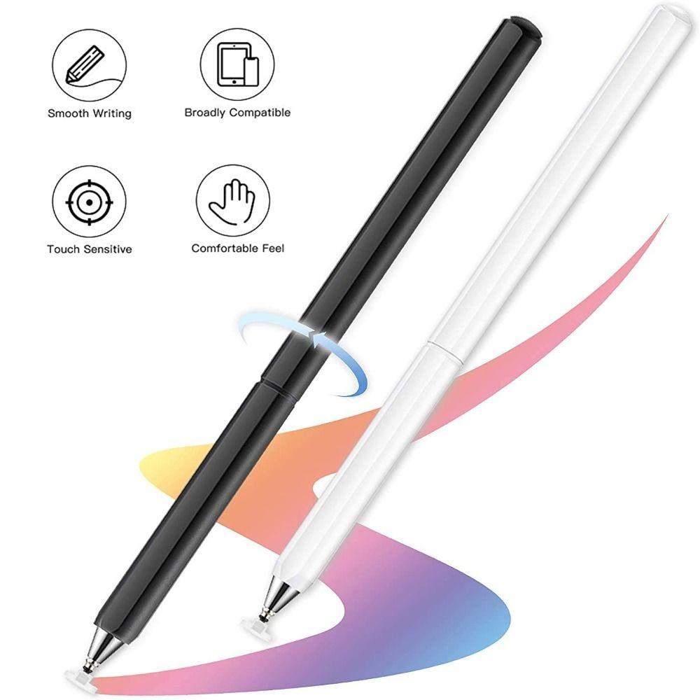 Replaceable Stylus Pen Transparent Disc Tip Capacitive Touch Pencil Professional Touch Screen Pen