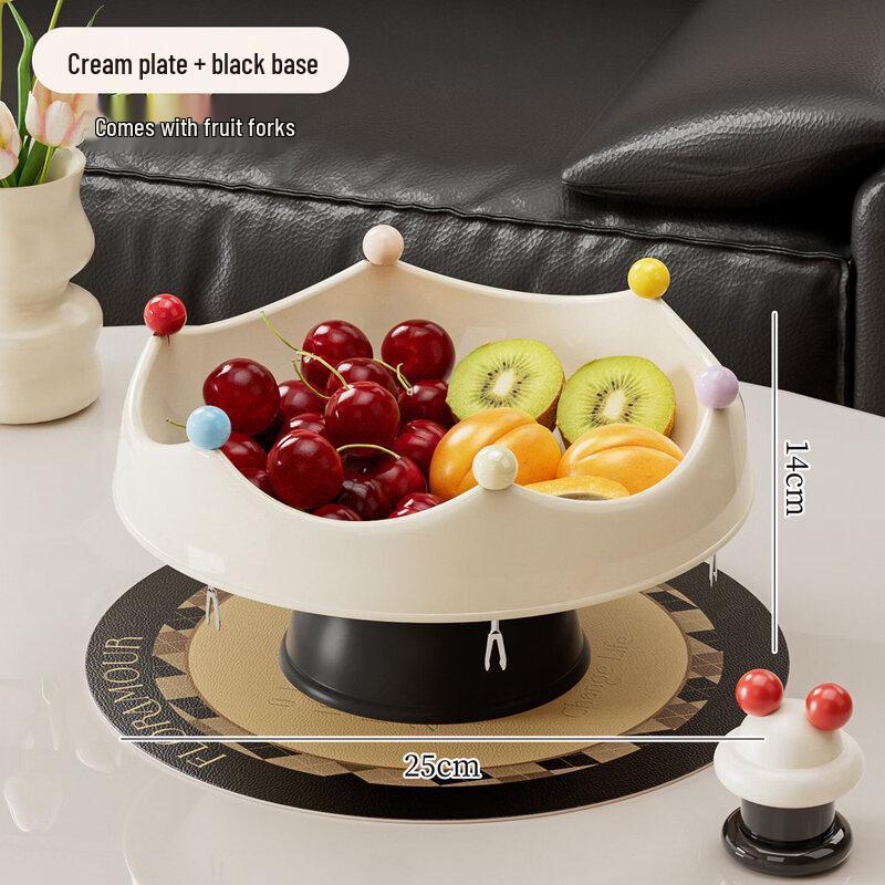Creative Drainable Fruit Basket & Plate Set