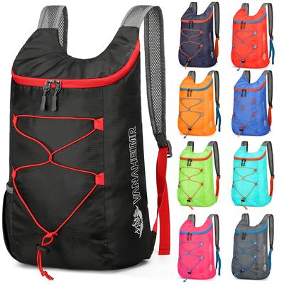10L Mountaineering Bag Splashproof Folding Travel Daypack Bag Ultralight Sports Daypack Camping Hiking Backpack for Male Female