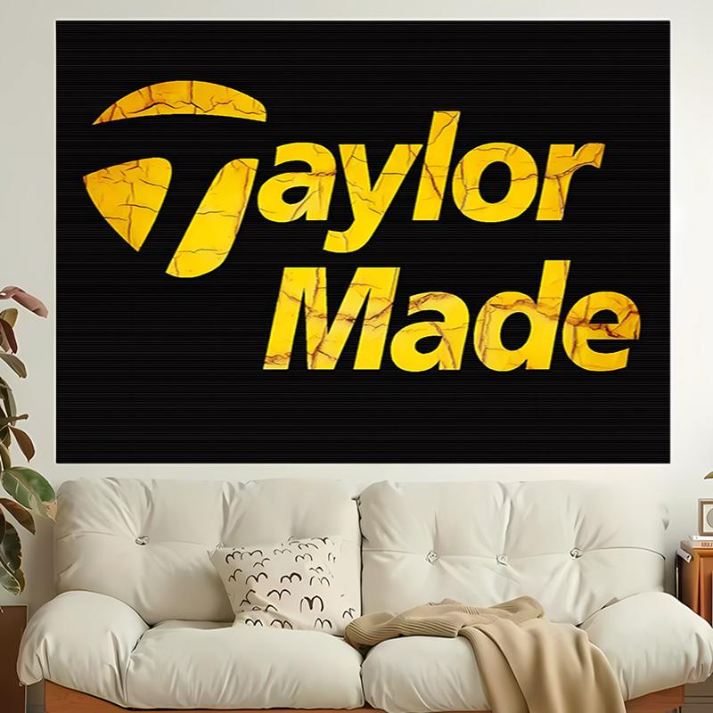 1pc golf t-alylormades game logo Tapestry, Living Room, Bedroom, Office, Party Decor, Ideal Festive Gift