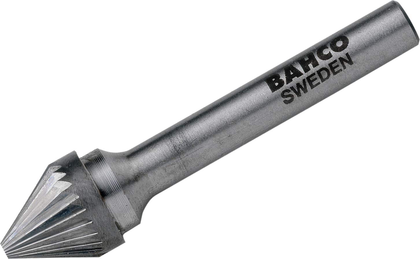 

BAHCO Carbide Bur, 60° Conical Carbide Rotary Bur, Single Cut, BAHJ1616M06