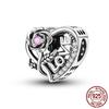 New In Copper Charm Pendants Bead Fits Genuine Bracelets Necklaces DoItYourself Woman Jewellery Gifts For Women Friend