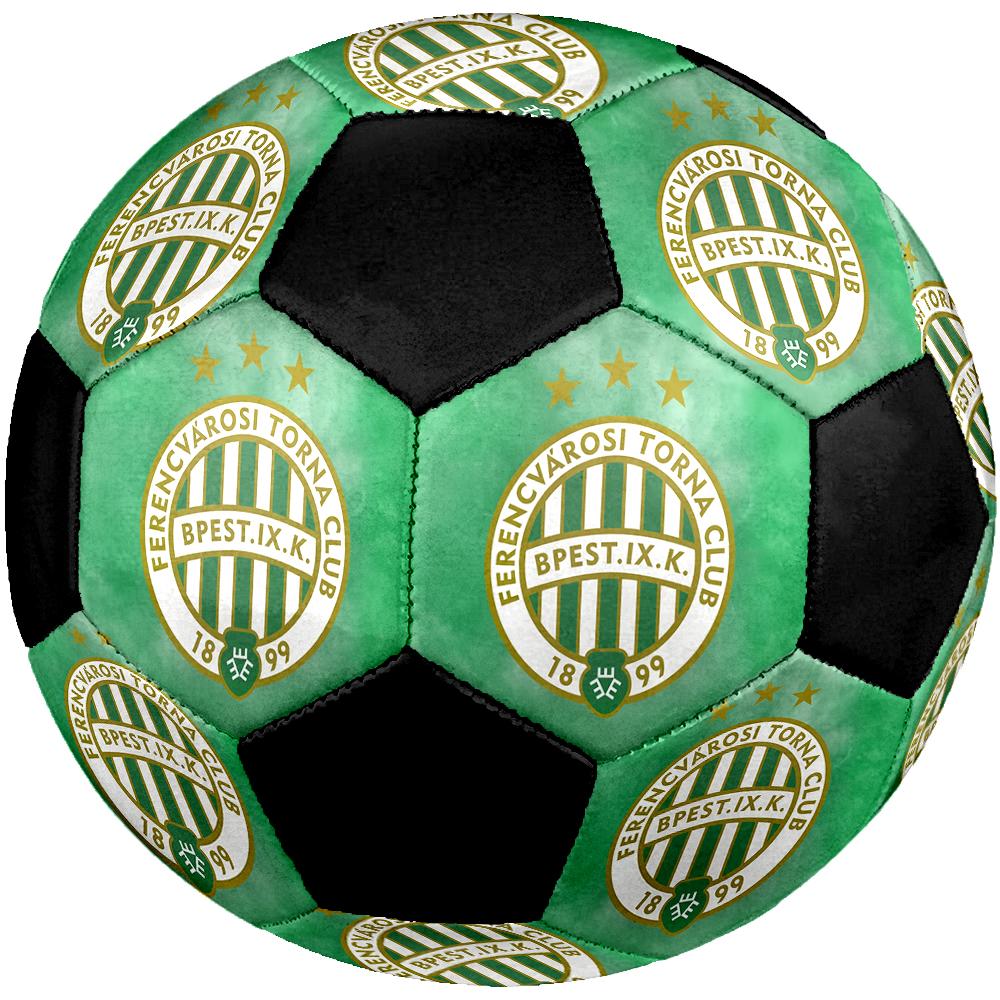 SIZE 5 Ferencvárosi TC Soccer Ball Colorful All Ages Machine Stitched PVC Competition Ready Durable High-Bounce