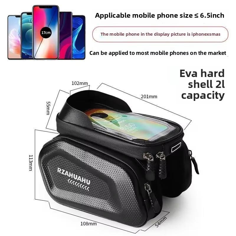 Bicycle Bags Bike Top Front Tube Frame Bag Touchscreen Phone Holder Case Storage MTB Road Bike Bag Cycling Accessories and Parts