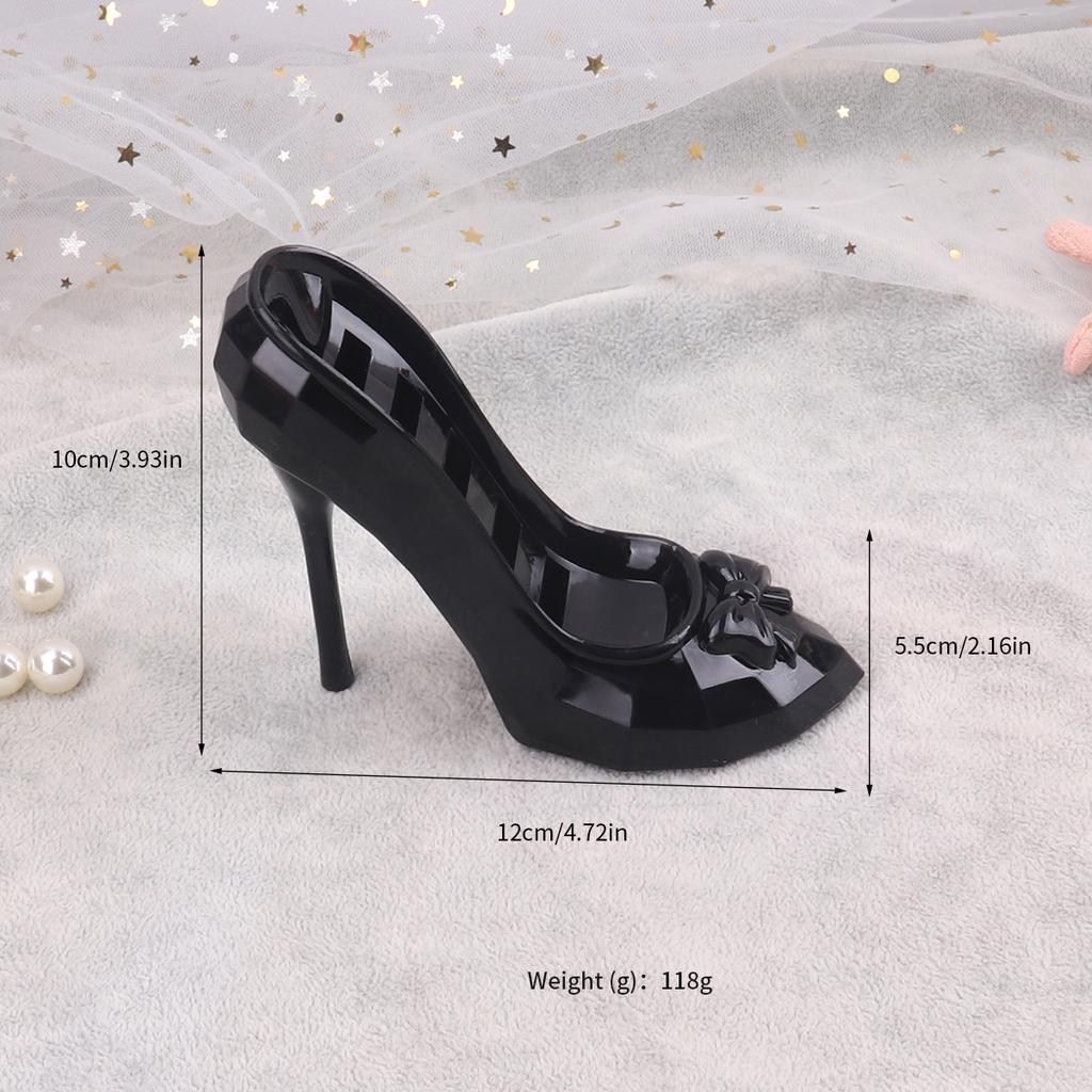 High-Heel Shoe Ring Jewelry Display Holder Finger Rings Stand Showcase Gifts