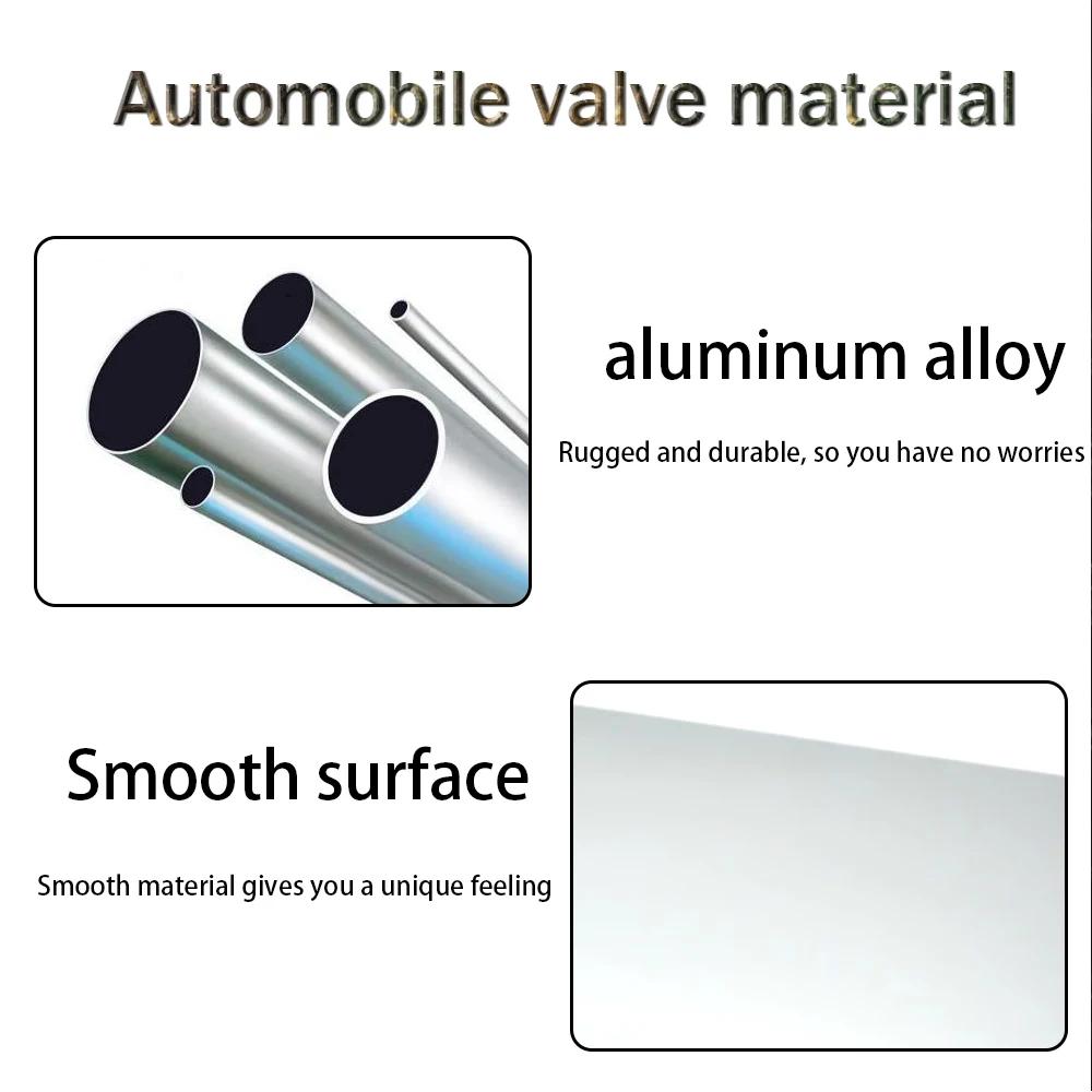 Autoaufkleber Für Alfa Romeo 4 STÜCK Aluminium Auto Plakette Rad Reifen Luftventilkappen Schaftabdeckung Für Alfa Romeo Sportiva Stelvio Giuli