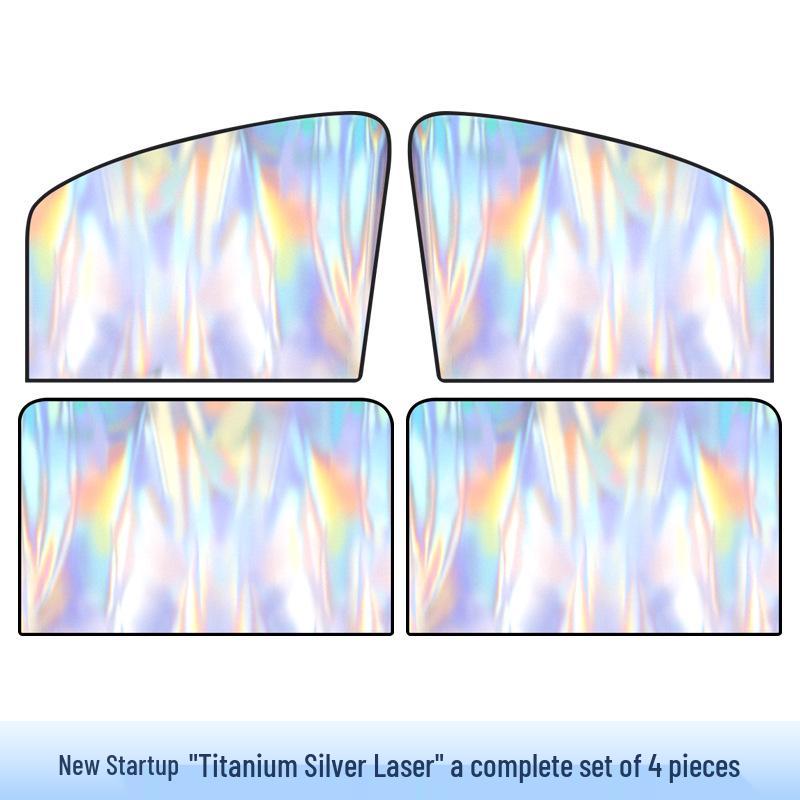 Custom Logo Magnetic Car Sun Shade Side Curtain for Privacy and Sun Protection