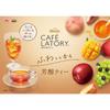 AGF Blendy Cafe Latory Sticks, Rich Honey Rooibos Tea, 7 Sticks X 6 Boxes [Honey Black Tea] [Black Tea Sticks] [Caffeine-Free]