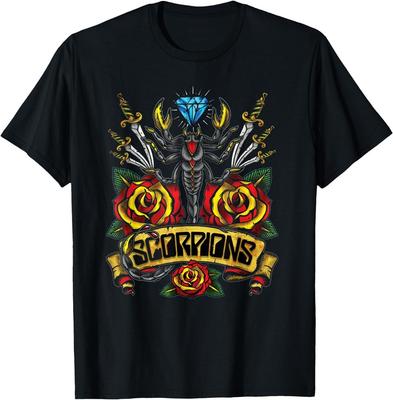 Oficiální tričko s tradičním tetováním Scorpions