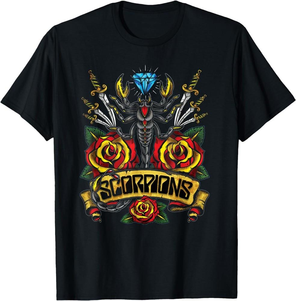 Official Scorpions Traditional Tattoo T-Shirt