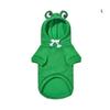 1Pc Cute Frog Pet Sweater For Small And Medium Dogs - Green Dog Hoodie With Fun Design - Keep Your Pup Cozy And Stylish